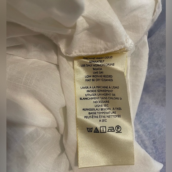 Pilcro Corset and Buttondown Shirt Twofer Dress, Sz L - Picture 7 of 7